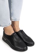 MOCASINI NEGRI PIELE NATURALA ZSPB161
