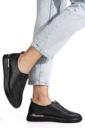MOCASINI NEGRI PIELE NATURALA ZSPB161