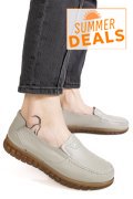 MOCASINI GRI PIELE NATURALA 7SP2003