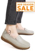 MOCASINI GRI PIELE NATURALA 7SP2003