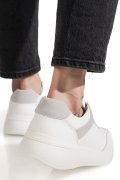 PANTOFI SPORT ALBI PIELE NATURALA FSP001-968