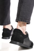 PANTOFI SPORT NEGRI PIELE NATURALA TSP-8082