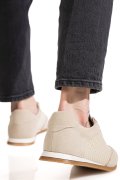 PANTOFI SPORT BEJ PIELE NATURALA TSP-8082