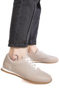 PANTOFI SPORT ROZ PIELE NATURALA TSP-8082