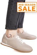 PANTOFI SPORT ROZ PIELE NATURALA TSP-8082
