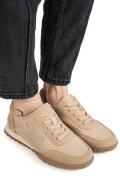 PANTOFI SPORT BEJ PIELE NATURALA FSP002-537