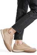 PANTOFI SPORT BEJ PIELE NATURALA FSP002-537