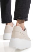 PANTOFI SPORT BEJ  PIELE NATURALA ES77702