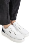 PANTOFI ALB ALBASTRU PIELE NATURALA ES7794