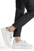 PANTOFI ALBI PIELE NATURALA ES7790