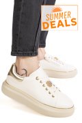 PANTOFI BEJ PIELE NATURALA ES7790