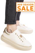 PANTOFI BEJ PIELE NATURALA ES7790