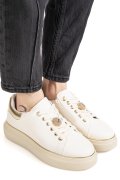PANTOFI BEJ PIELE NATURALA ES7790