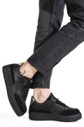 RORNARINA, PANTOFI SPORT BLACK PIELE NATURALA ANNA-GLAM