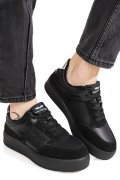 RORNARINA, PANTOFI SPORT BLACK PIELE NATURALA ANNA-GLAM