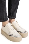 PANTOFI SPORT BEJ SNK PIELE NATURALA 3S77026