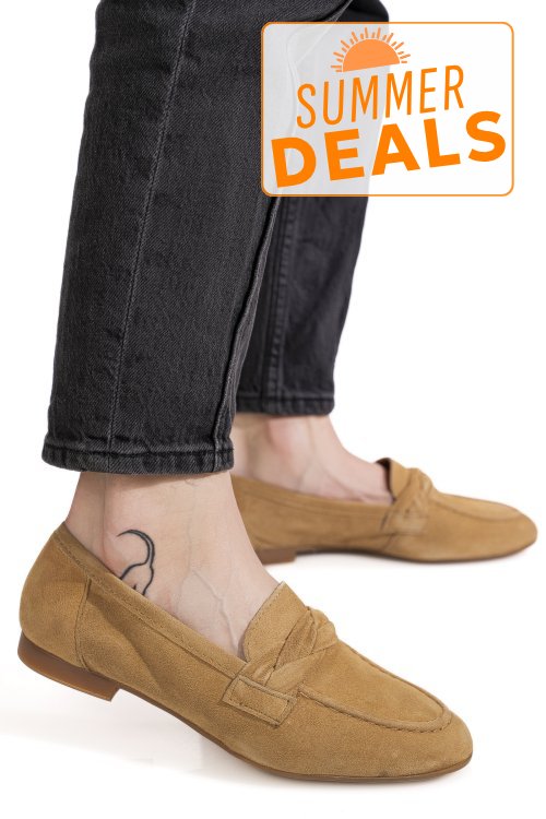 Mocasini camel piele naturala intoarsa us77b325107