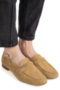 MOCASINI CAMEL PIELE NATURALA INTOARSA US77B325107