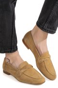 MOCASINI CAMEL PIELE NATURALA INTOARSA US77B325107