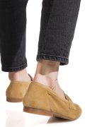 MOCASINI CAMEL PIELE NATURALA INTOARSA US77B325107