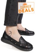 MOCASINI NEGRI PIELE NATURALA 2SP070