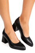 PANTOFI NEGRI PIELE NATURALA 5S77006