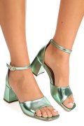 SANDALE VERZI PIELE NATURALA 8455982