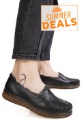 MOCASINI NEGRI PIELE NATURALA 7SP2003