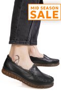MOCASINI NEGRI PIELE NATURALA 7SP2003