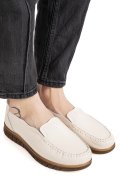 MOCASINI BEJ PIELE NATURALA 7SP2003