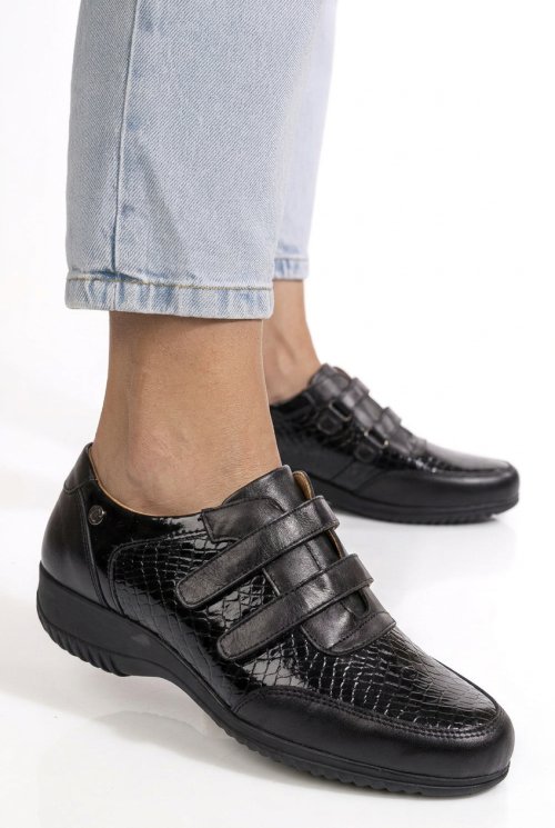Pantofi negri piele naturala 2sp3321