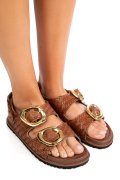 SANDALE MARO PIELE NATURALA TS77IM-A4110