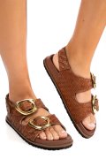 SANDALE MARO PIELE NATURALA TS77IM-A4110