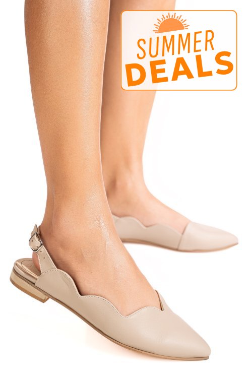 Balerini nude piele naturala 3s7717