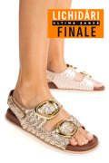 SANDALE AURII PIELE NATURALA TS77IM-A4110