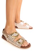 SANDALE AURII PIELE NATURALA TS77IM-A4110