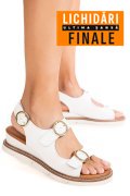 SANDALE ALBE PIELE NATURALA TS77IM-A3753