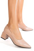 PANTOFI ROZ PIELE NATURALA 5S77460B