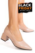 PANTOFI ROZ PIELE NATURALA 5S77460B