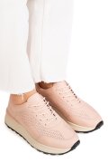 PANTOFI SPORT PINK PIELE NATURALA ASPN368