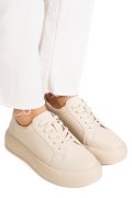 PANTOFI SPORT BEJ PIELE NATURALA TSP-8083