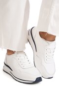 PANTOFI SPORT ALBI PIELE NATURALA FSP001-768