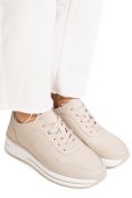 PANTOFI SPORT BEJ PIELE NATURALA FSP001-768
