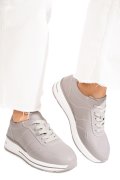PANTOFI SPORT GRI PIELE NATURALA FSP001-768