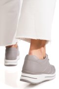 PANTOFI SPORT GRI PIELE NATURALA FSP001-768