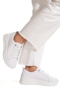 PANTOFI SPORT ALBI PIELE NATURALA ASPW2023-21