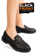 MOCASINI NEGRU SIDEF PIELE NATURALA 1S77243