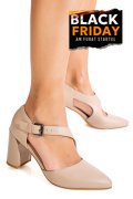 PANTOFI KHAKI PIELE NATURALA TPCN6609