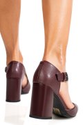 PANTOFI VISINII PIELE NATURALA TPCN6609