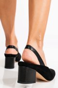 PANTOFI NEGRI PIELE NATURALA INTOARSA TPCN6606